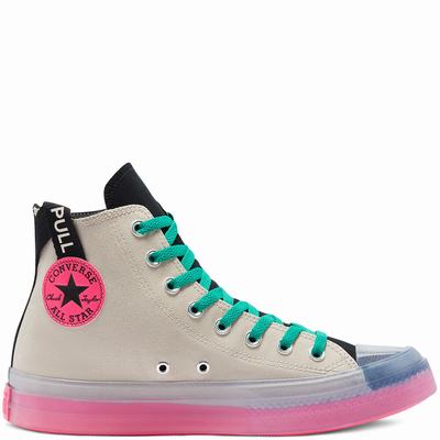 Férfi Converse Digital Terrain Chuck Taylor All Star CX Magasszárú Cipő CO6318409 Bézs/Rózsaszín